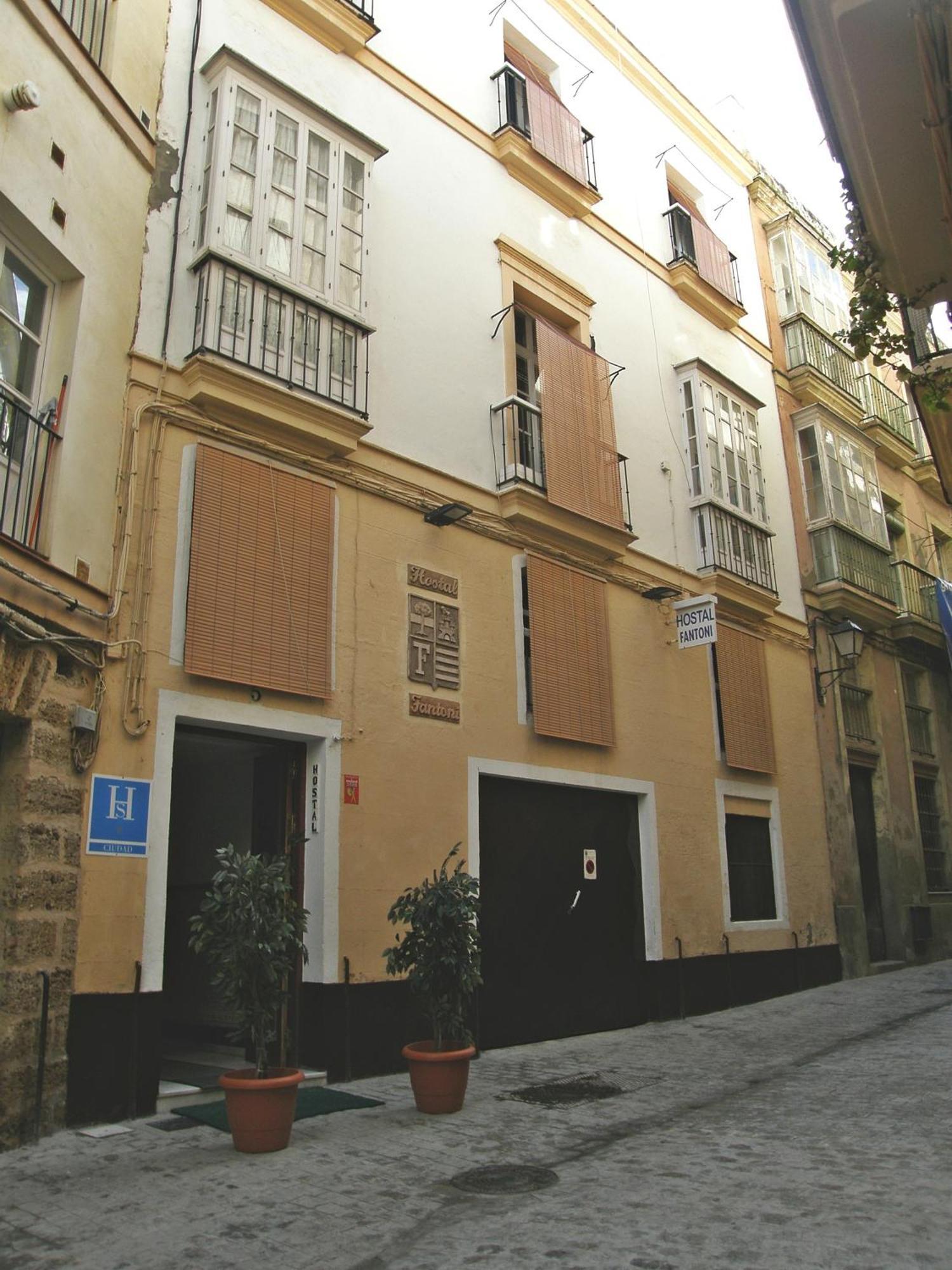 Hostal Fantoni Cádiz Exteriér fotografie